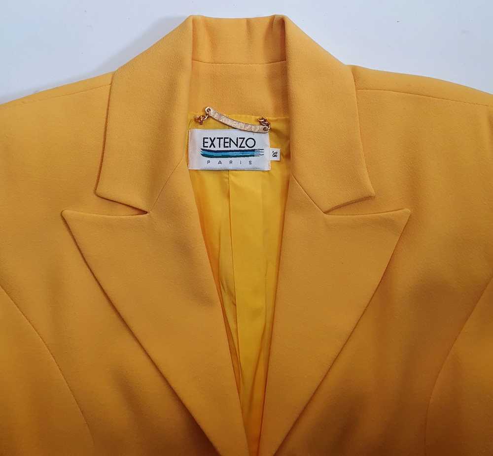 Vintage Extenzo Paris Blazer in Yellow - image 6