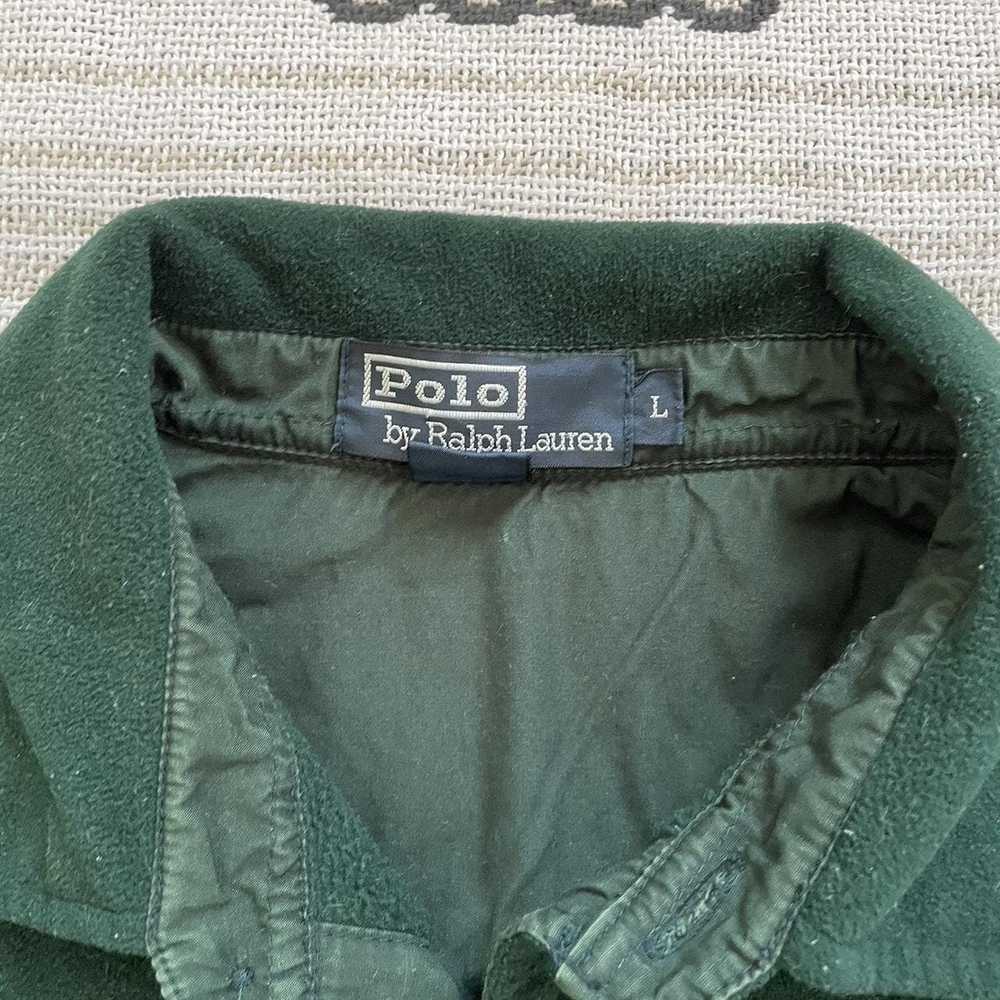 Polo Ralph Lauren × Vintage Vintage Green Velour … - image 3