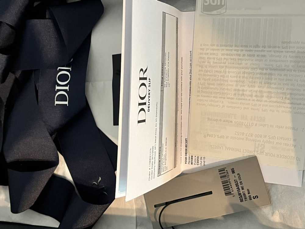 Dior Dior mesh oblique black T-shirt - image 6