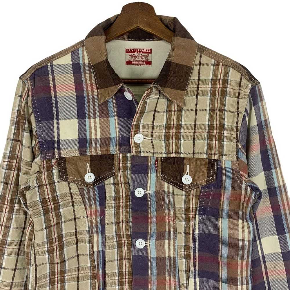 Flannel × Levi's Vintage Clothing Vintage Levi Fl… - image 2