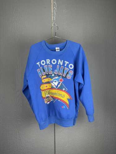 Vintage TORONTO BLUE JAYS T Shirt MLB 1992 World Series clubhouse replica  XL