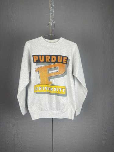 Ncaa × Tultex × Vintage Vintage 90s Purdue Univers