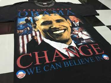 Vintage Barack Obama Bootleg T-Shirt Mens XL RARE - Gem