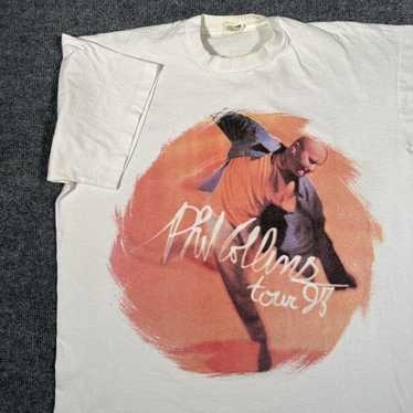 Vintage phil collins t-shirt - Gem