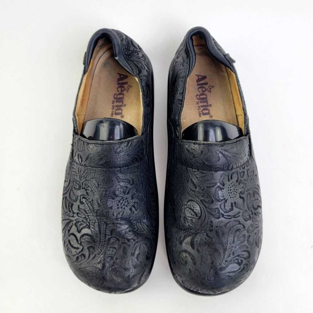 Designer Alegria Keli PRO Black Paisley Slip On L… - image 3