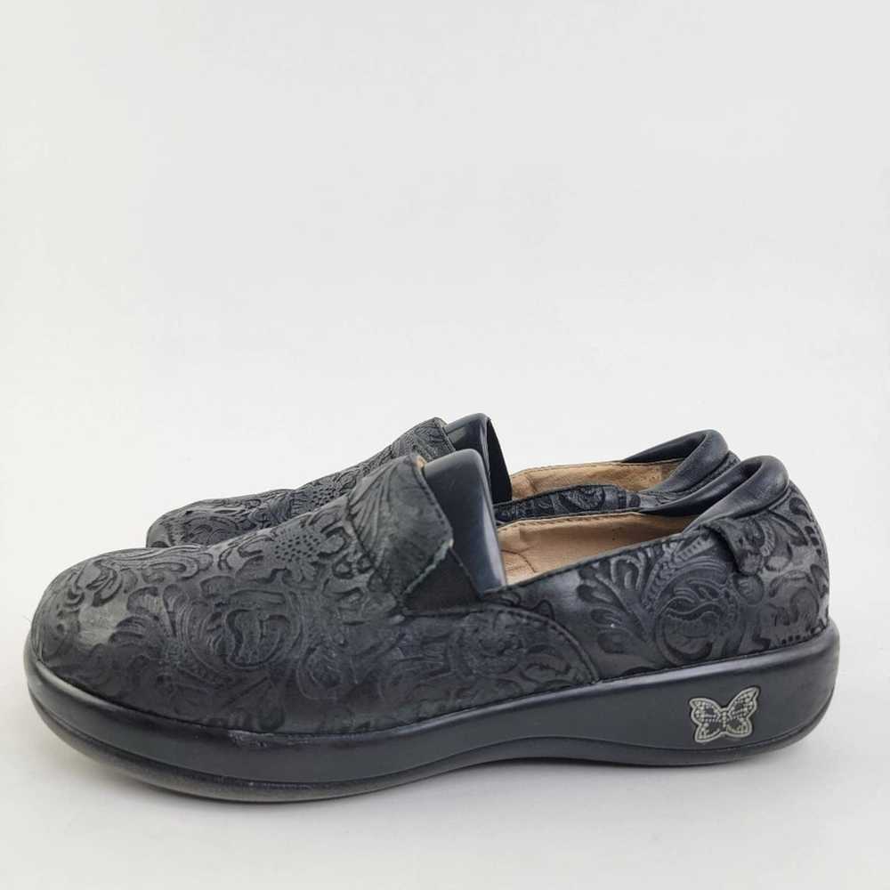 Designer Alegria Keli PRO Black Paisley Slip On L… - image 5