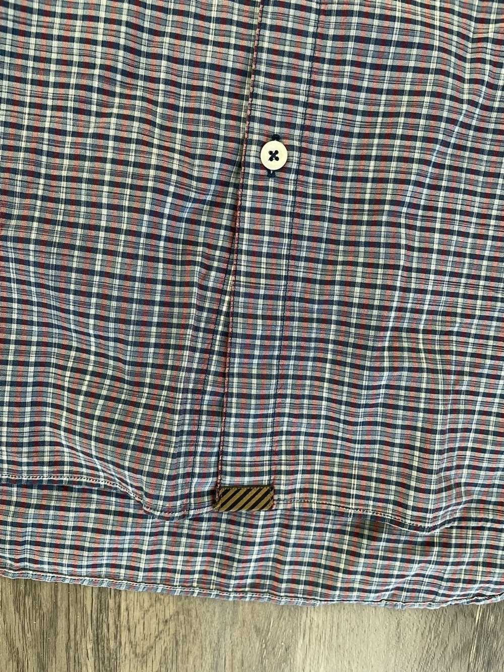 Billy Reid Check Print Sport Shirt - image 3