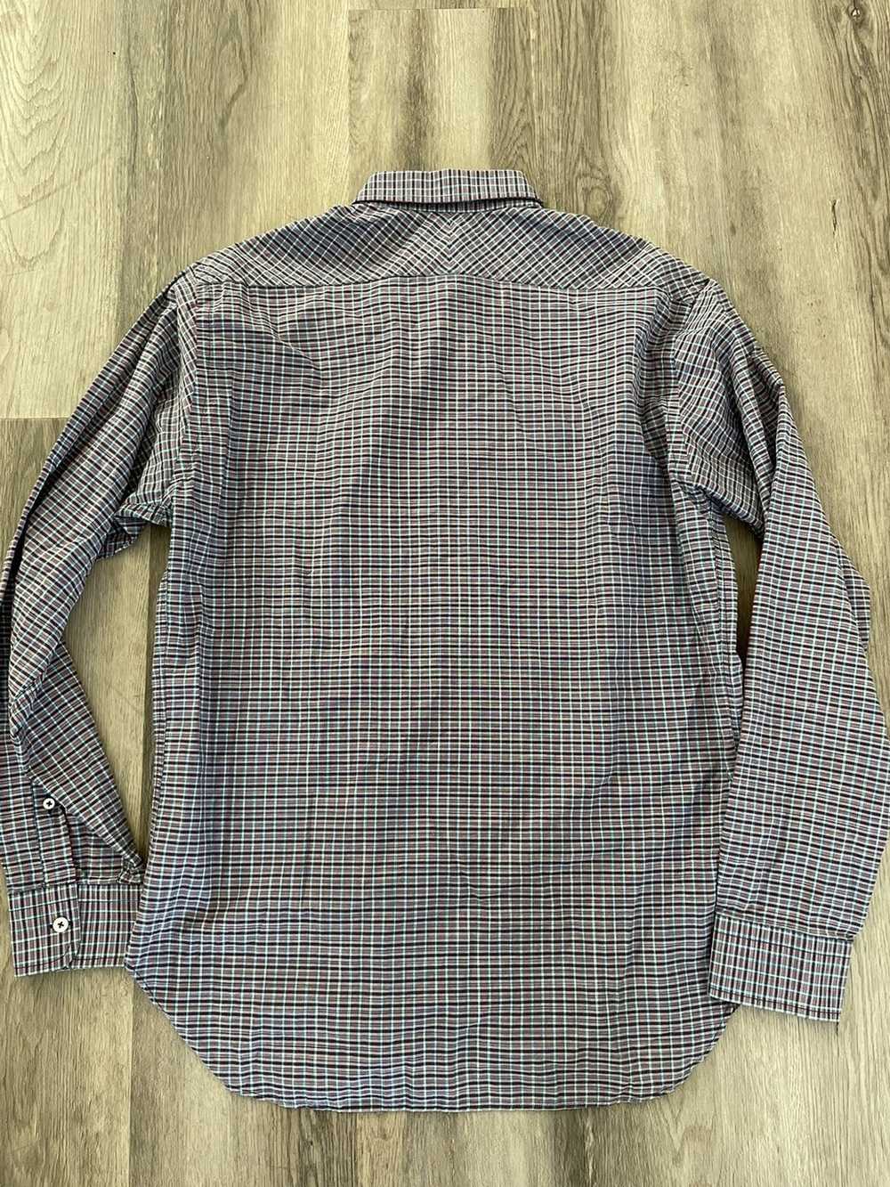 Billy Reid Check Print Sport Shirt - image 6