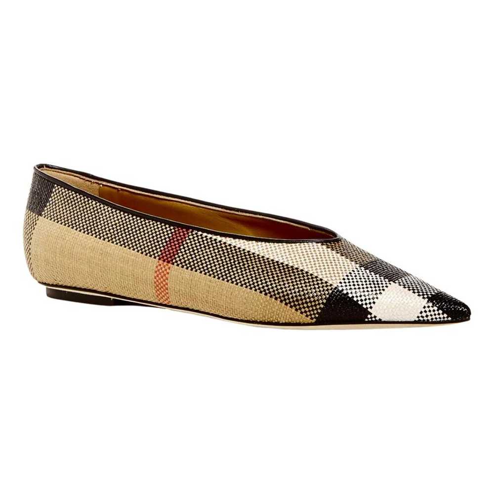 Burberry Leather ballet flats - image 1