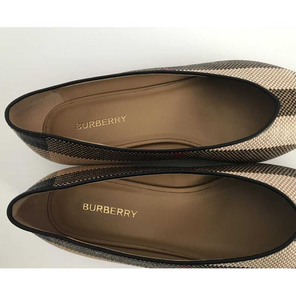 Burberry Leather ballet flats - image 2