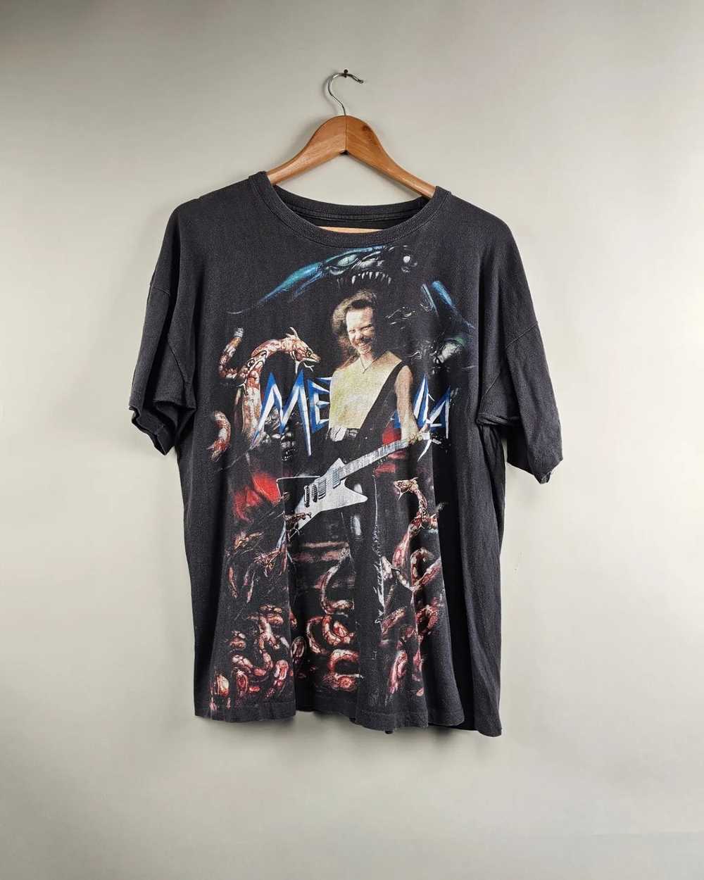 Band Tees × Metallica × Vintage 90s Metallica Ful… - image 10