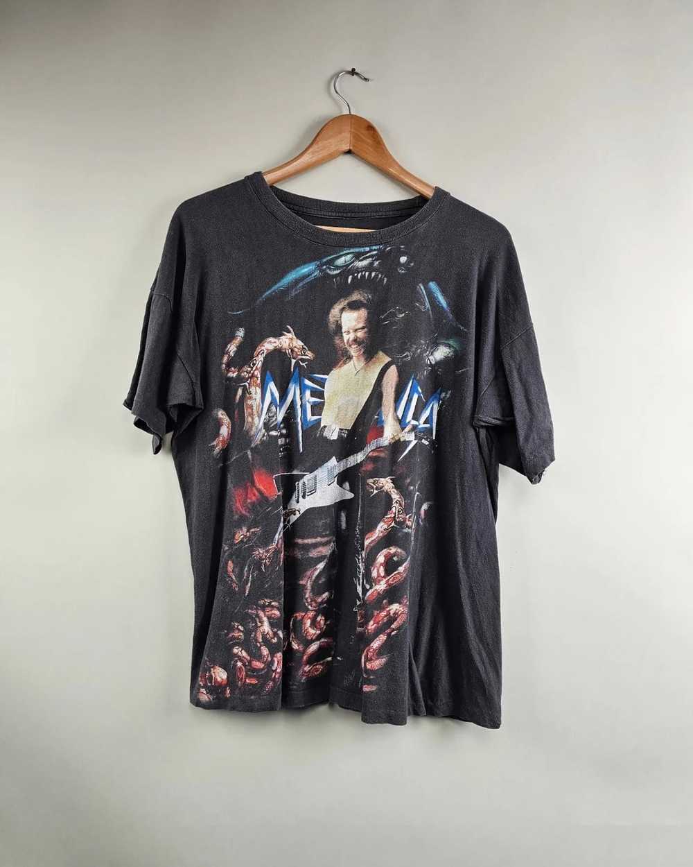 Band Tees × Metallica × Vintage 90s Metallica Ful… - image 1