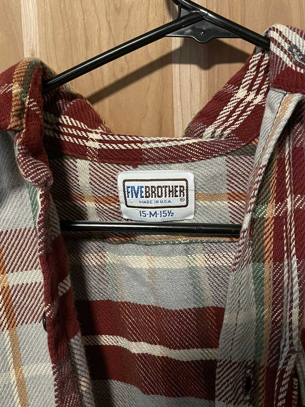 Vintage Vintage Five Brothers 90’s Flannel - image 2