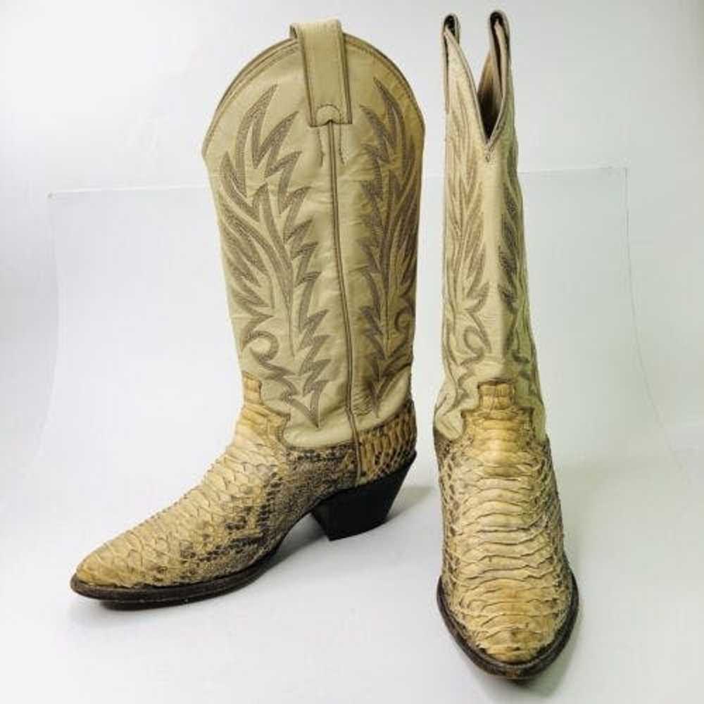 Justin Size 6B Tall Boots Western Cowboy Classic … - image 1