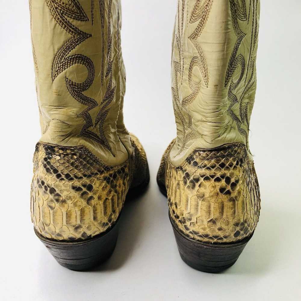 Justin Size 6B Tall Boots Western Cowboy Classic … - image 8