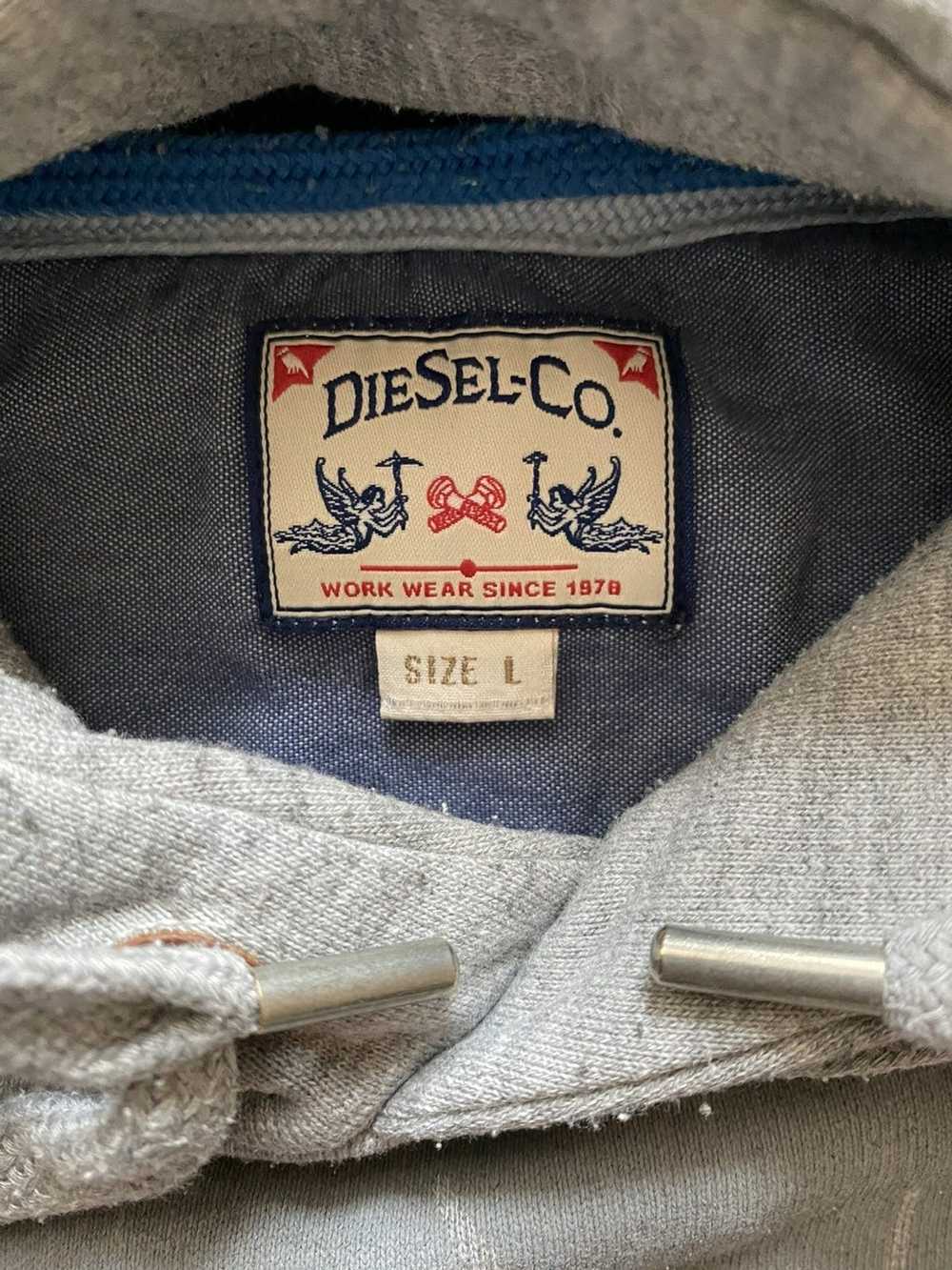 Diesel × Vintage Diesel hoodie Big Logo vintage - image 4