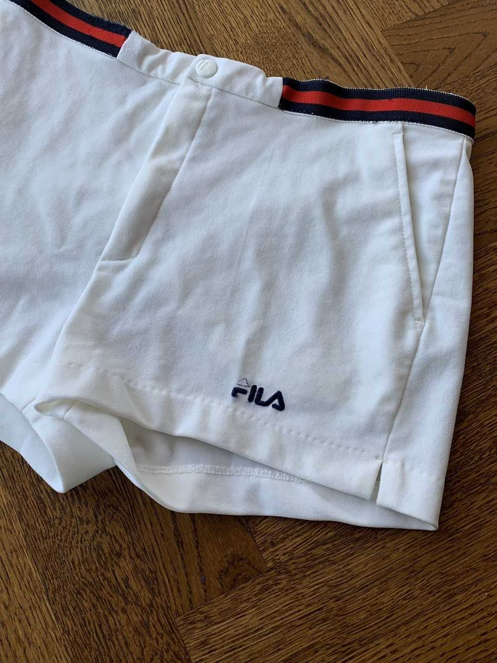 Fila × Streetwear × Vintage 1980s Fila Tennis Sho… - image 3