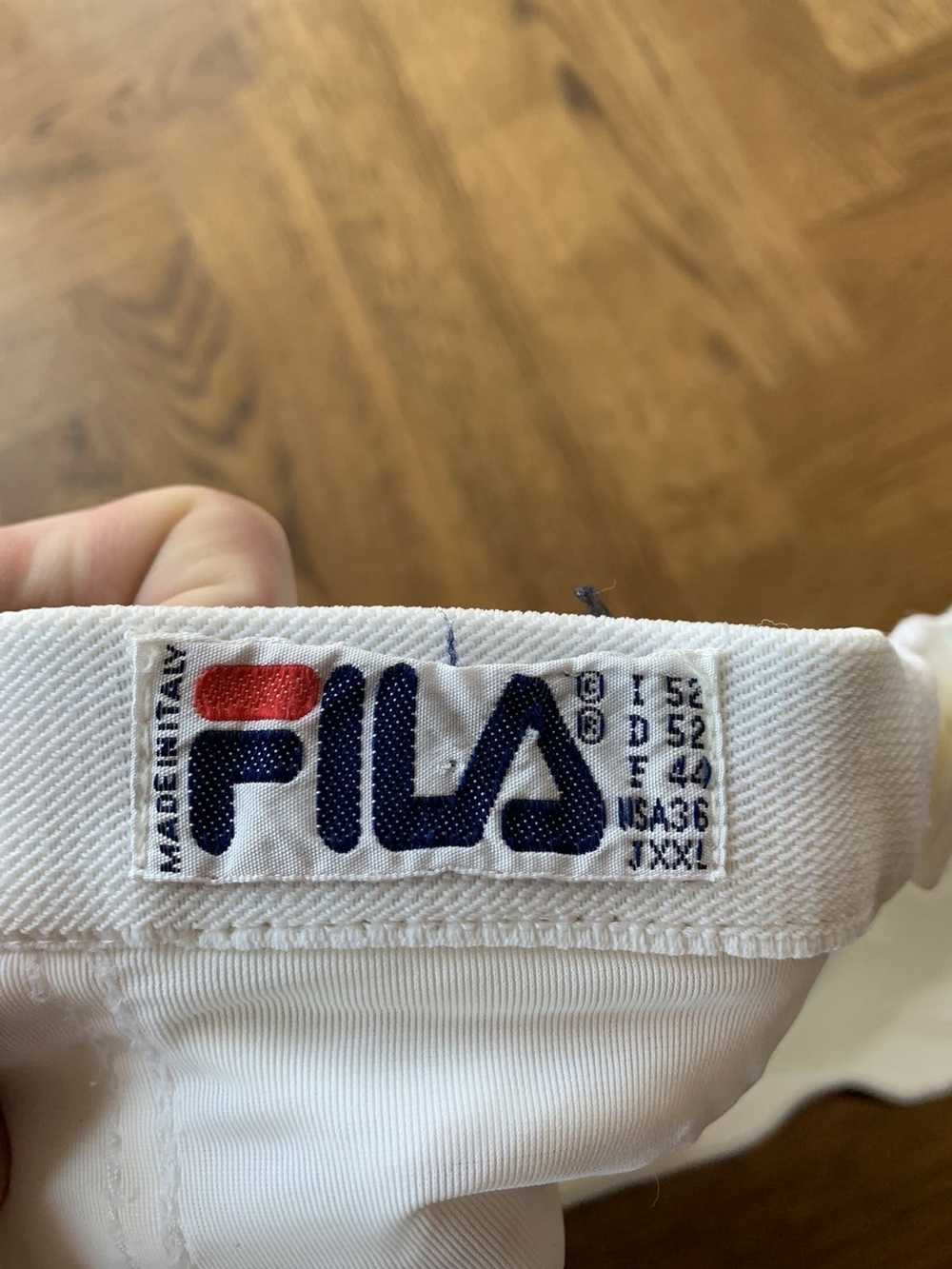 Fila × Streetwear × Vintage 1980s Fila Tennis Sho… - image 8