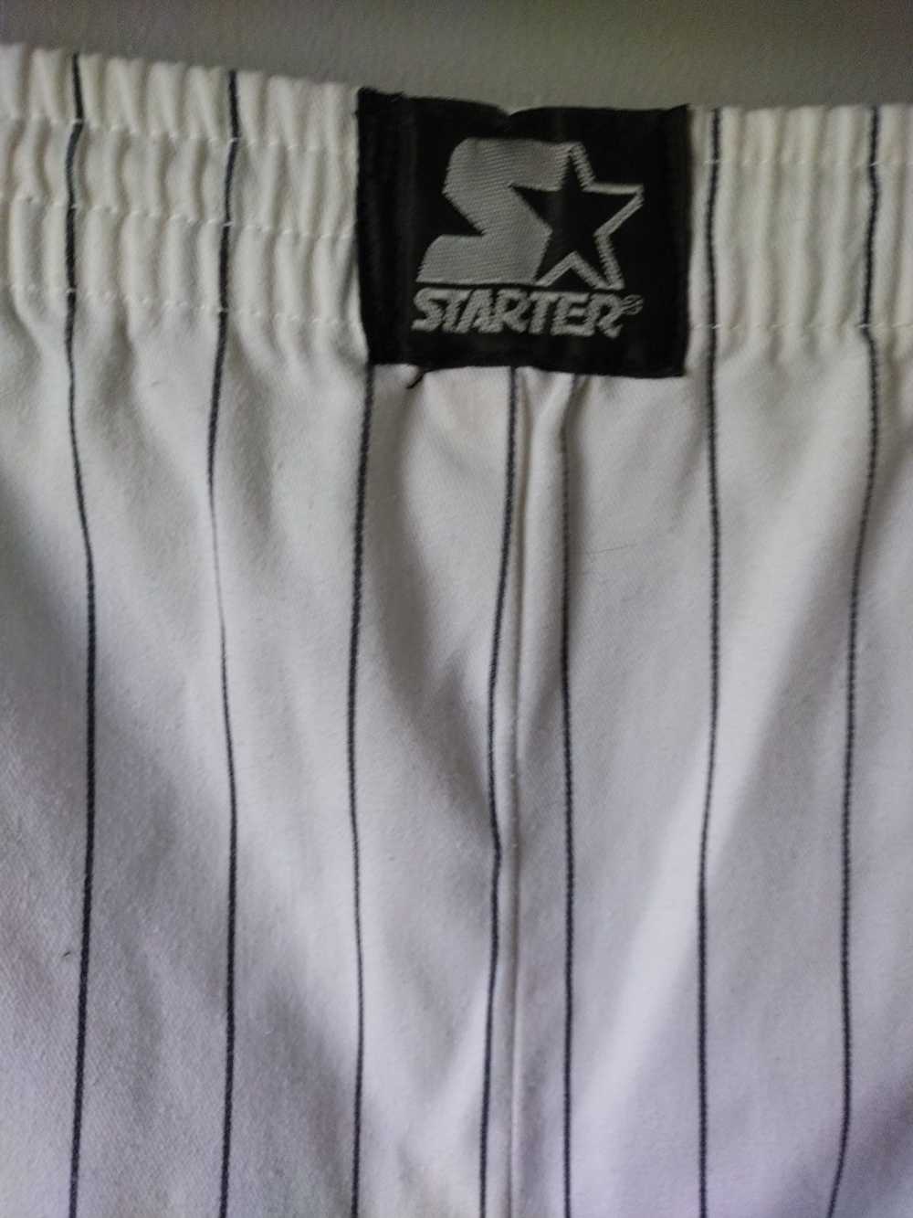 vintage starter new york yankees brown mlb baseball jersey size 2XL vtg used