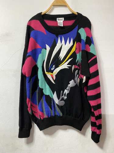 Kansai Yamamoto sweater KBS amazing pattern. – Vintage Le Monde