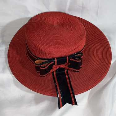 Yves Saint Laurent Ysl Vintage Straw Hat