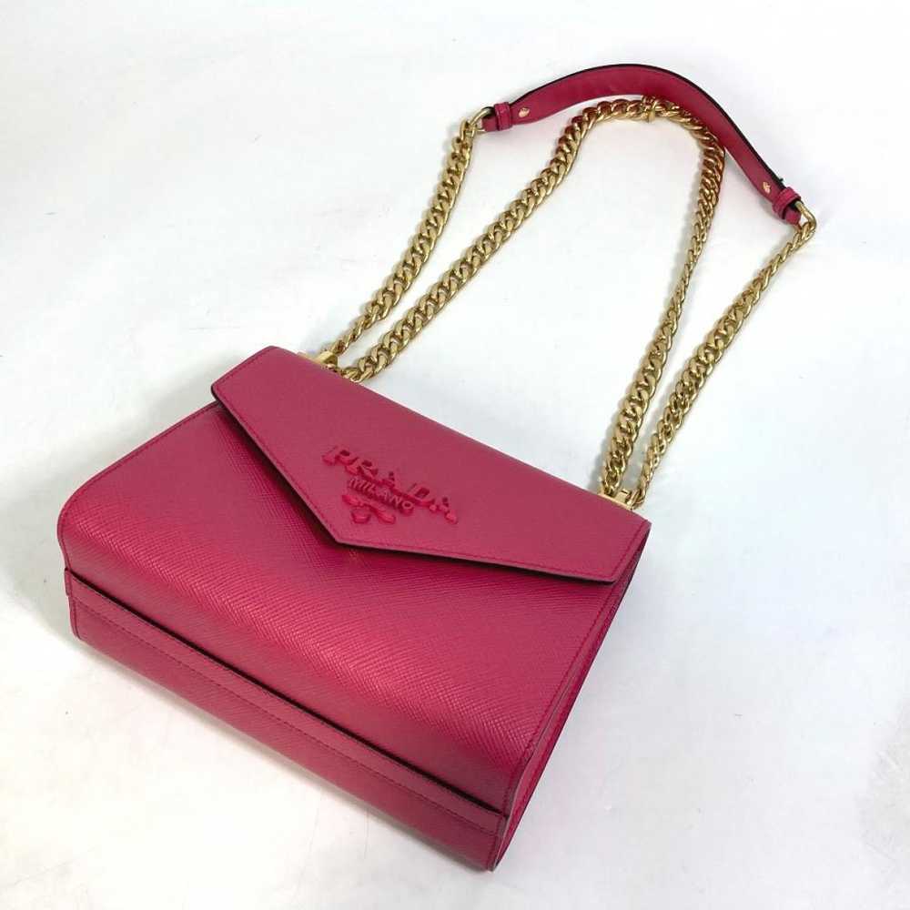 Prada Monochrome leather handbag - image 12