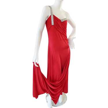 RAVISHING RED Sultry Evening Dress