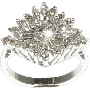 Vintage Diamond "Eye" Ring - image 1