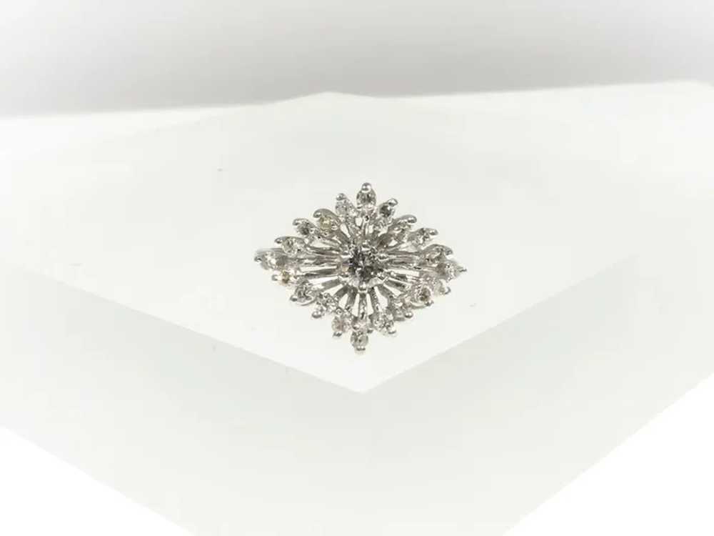 Vintage Diamond "Eye" Ring - image 3