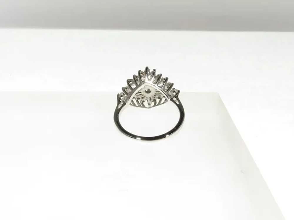 Vintage Diamond "Eye" Ring - image 9