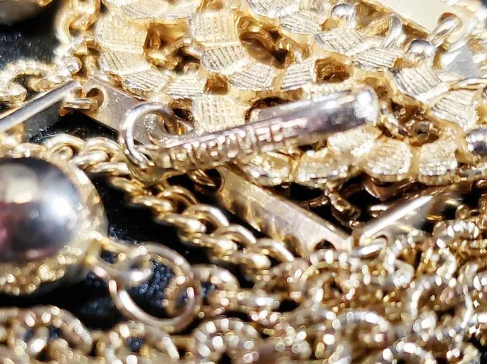 Mid-Century, 1960's "KRAMER" Gold Necklace - image 5