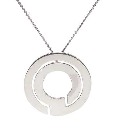 Dinh Van Paris Modernism Geometric Labyrinth Neckl