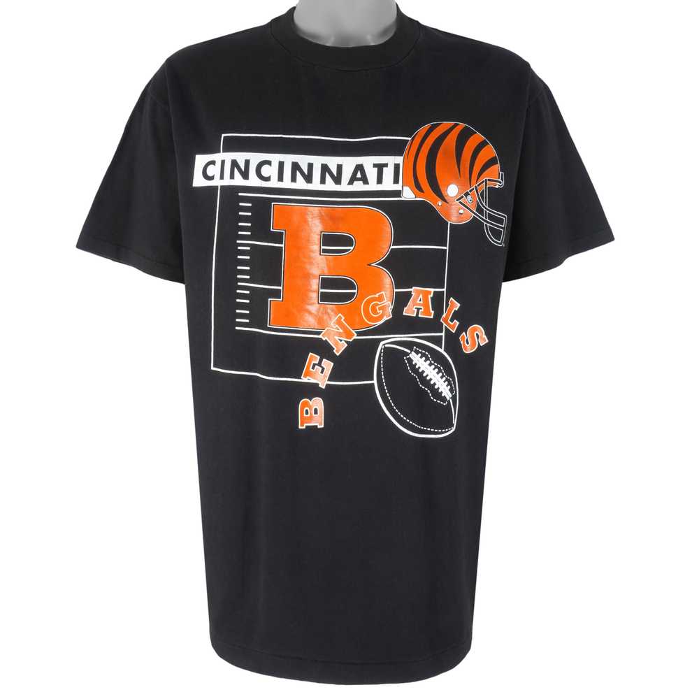 NFL (Hanes) - Cincinnati Bengals Helmet Single St… - image 1