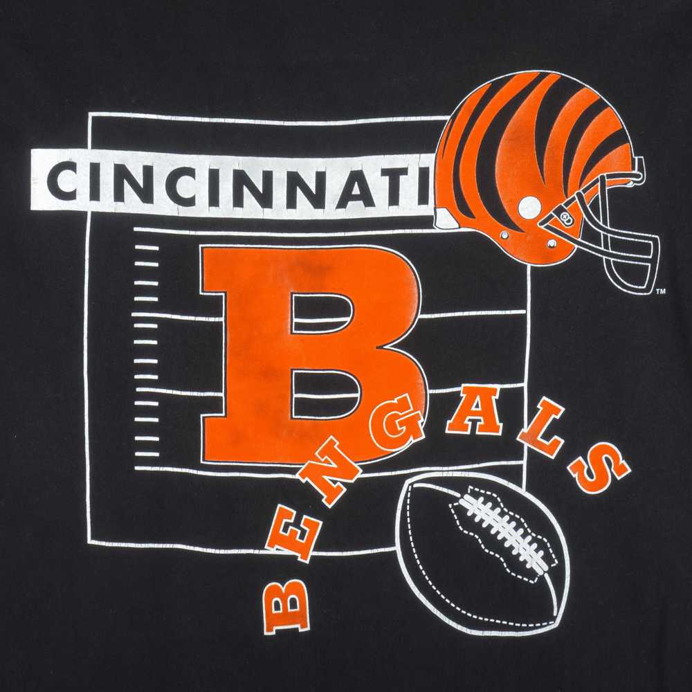 NFL (Hanes) - Cincinnati Bengals Helmet Single St… - image 3