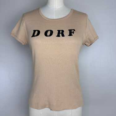 1970s DORF French Cut T-Shirt, Size Small - image 1