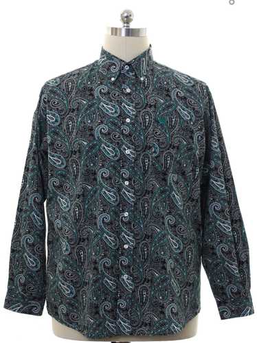 1990's Cinch Mens Paisley Print Shirt