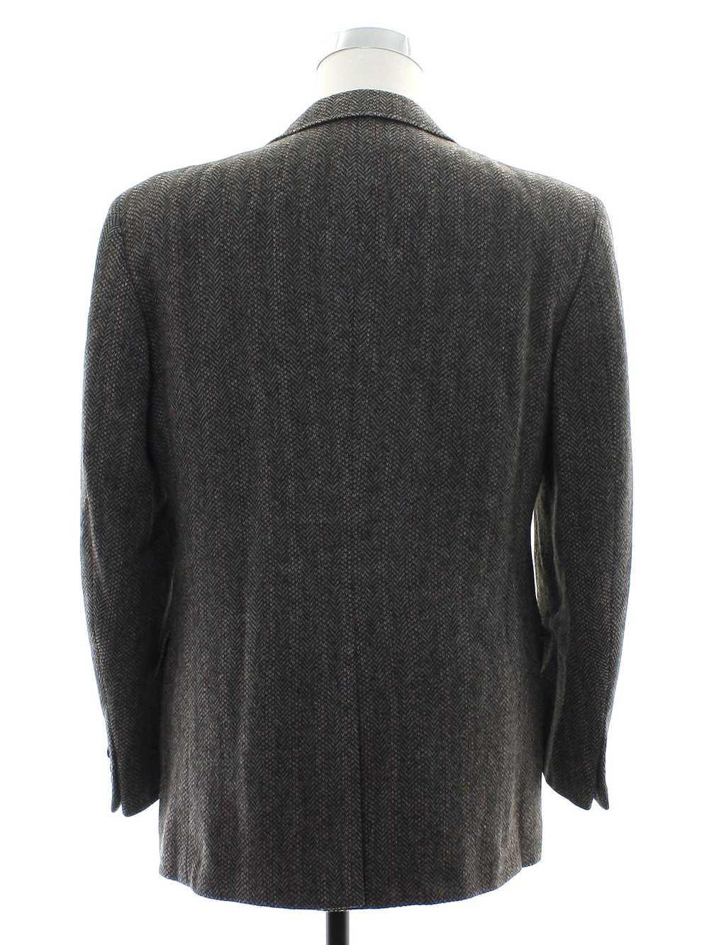 1980's Kuppenheimer Mens Wool Tweed Blazer Sportc… - image 3