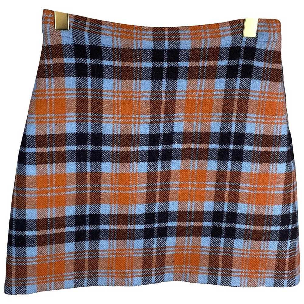 Miu Miu Linen mini skirt - image 1