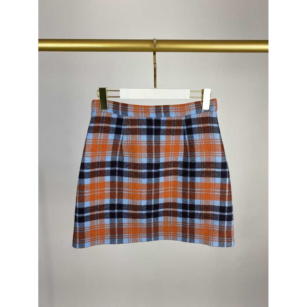 Miu Miu Linen mini skirt - image 2