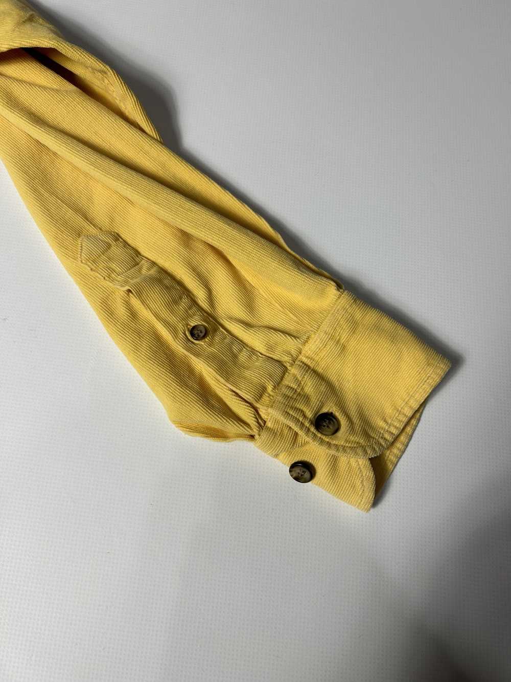Streetwear × Vintage Naf Naf Corduroy Shirt Yello… - image 7