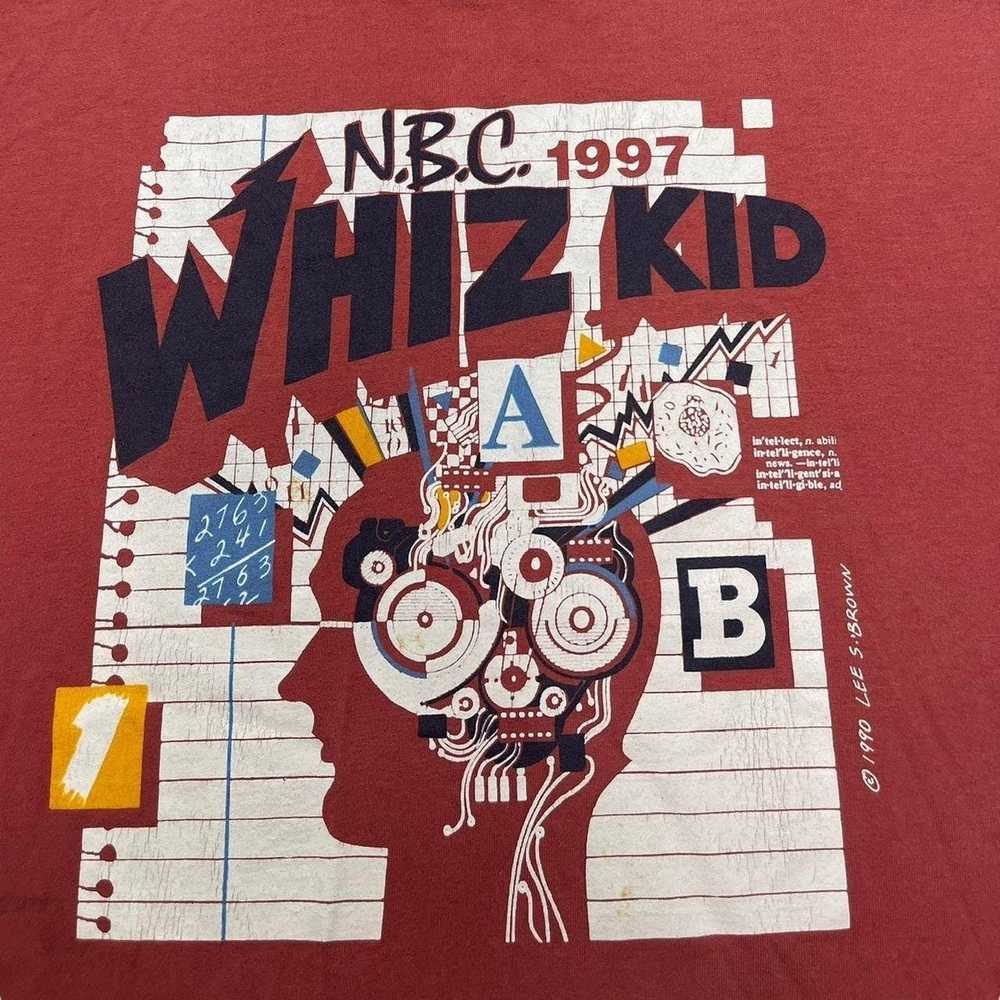 Fruit Of The Loom × Vintage Vintage Nbc Whiz Kid … - image 4