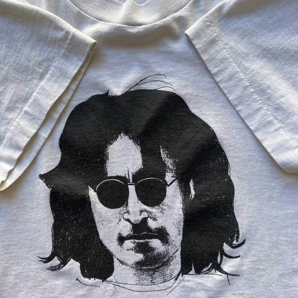 Band Tees × John Lennon × Vintage Vintage 1990s J… - image 3
