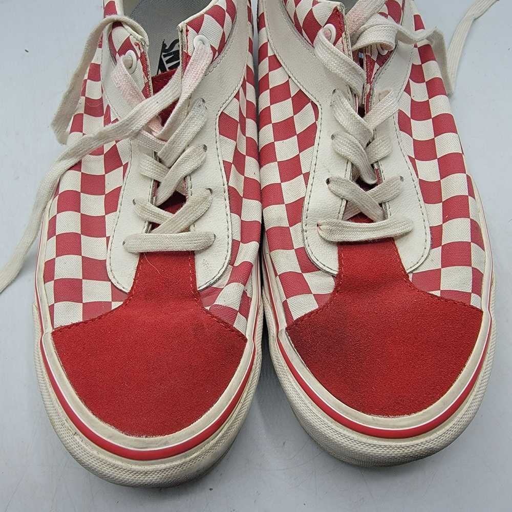 Vans Vans Bold Ni Mens 11 Red Checkerboard Sneake… - image 12