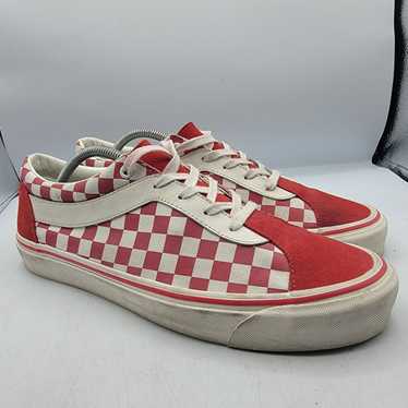 Vans Vans Bold Ni Mens 11 Red Checkerboard Sneake… - image 1