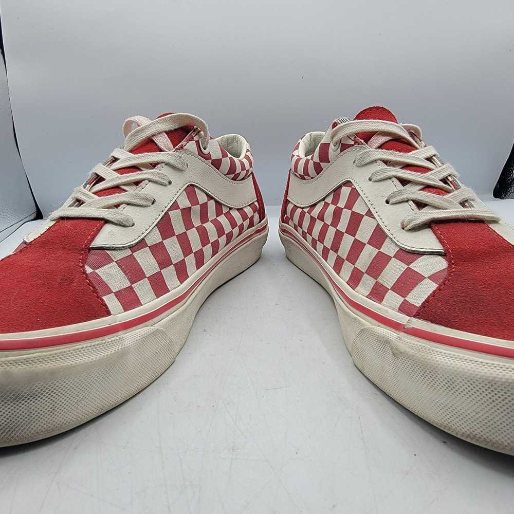 Vans Vans Bold Ni Mens 11 Red Checkerboard Sneake… - image 3