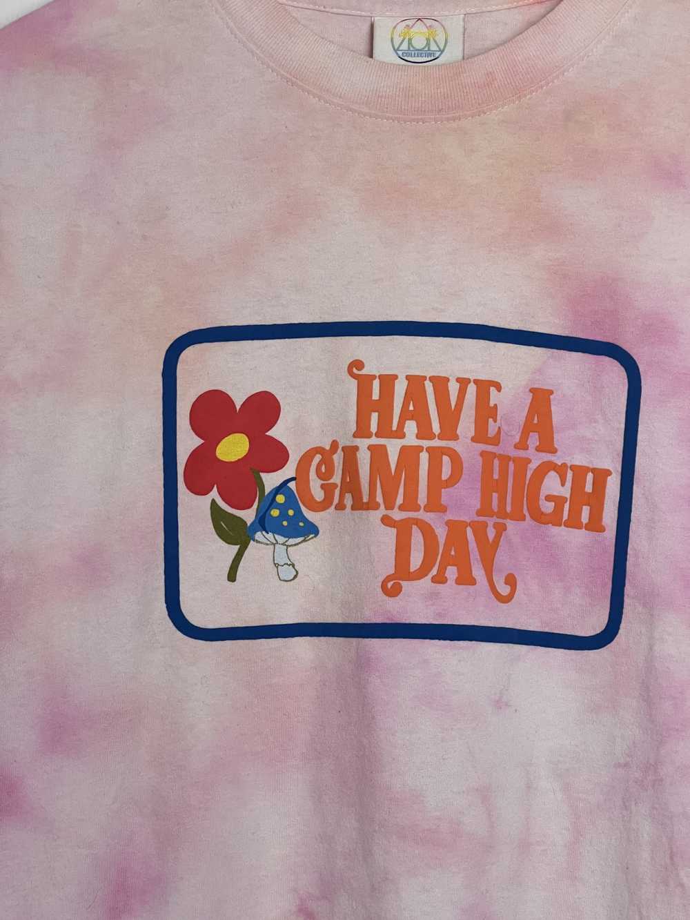 Camp High Have a Camp High Day Ice Tie-Dye T-Shirt - image 3