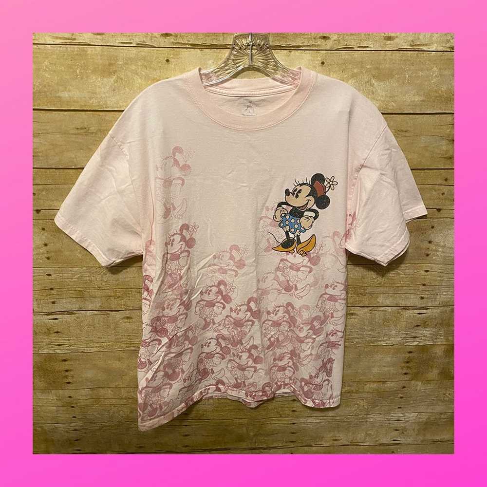 Disney Pink Minnie Mouse Disney T-Shirt - image 1