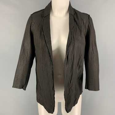 Other HAZEL BROWN Grey Distressed Open Front Jacke