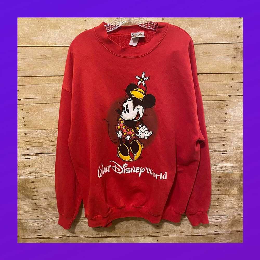 Disney Vintage Walt Disney World Minnie Mouse Swe… - image 1