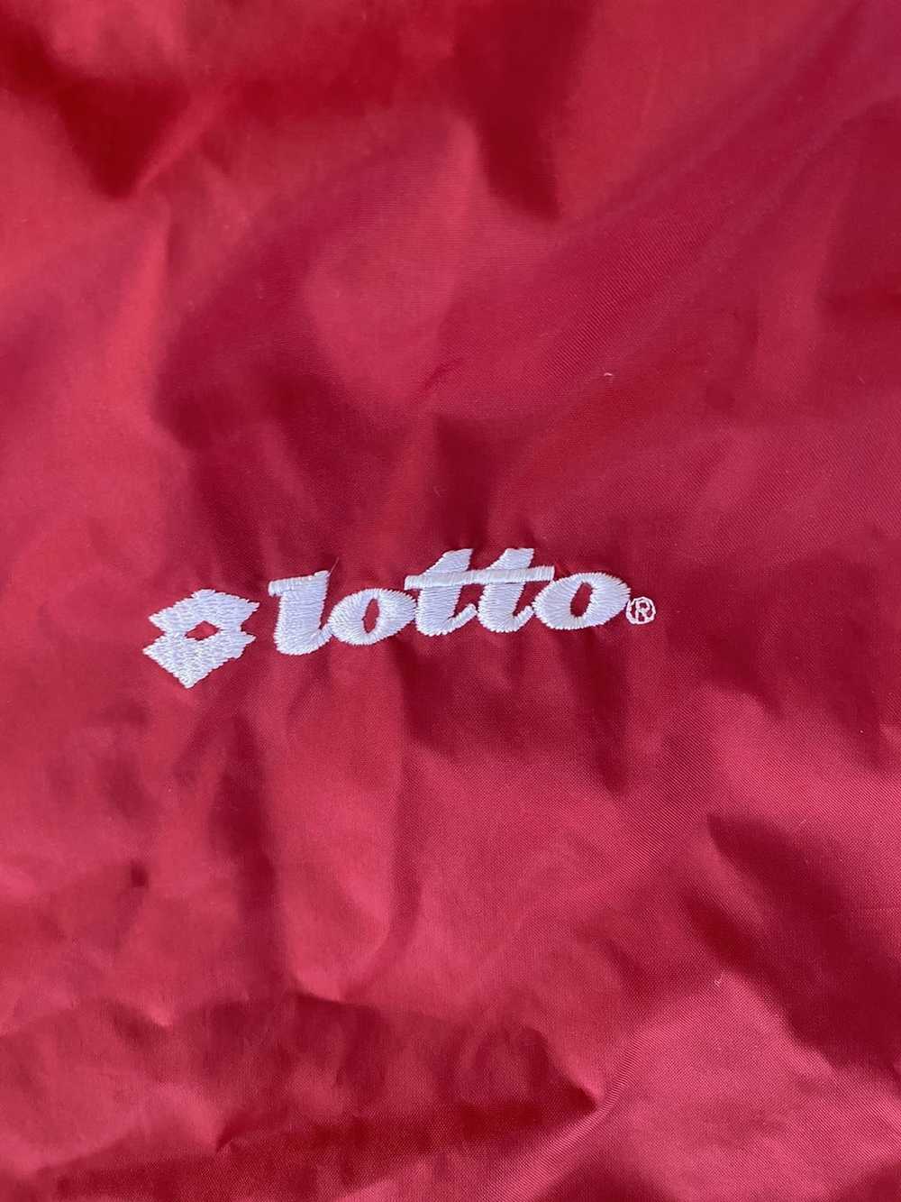 Lotto × Streetwear × Vintage Vintage 90s Y2K Red … - image 2